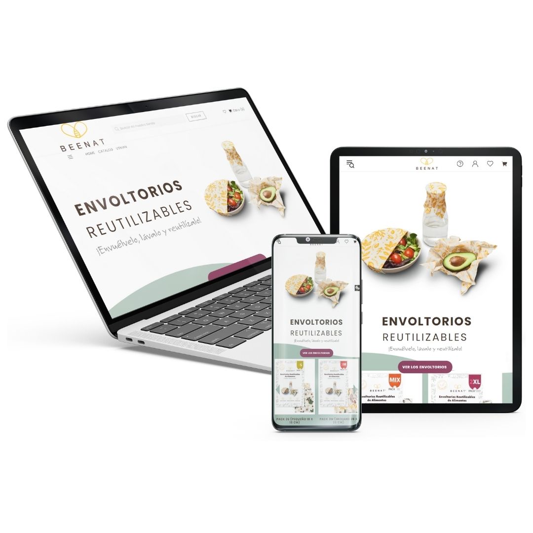 Diseño de página web multilingüe YOPPEN para BEENAT